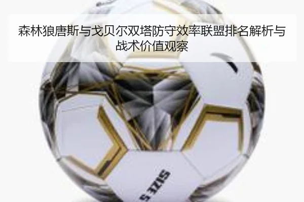森林狼唐斯与戈贝尔双塔防守效率联盟排名解析与战术价值观察